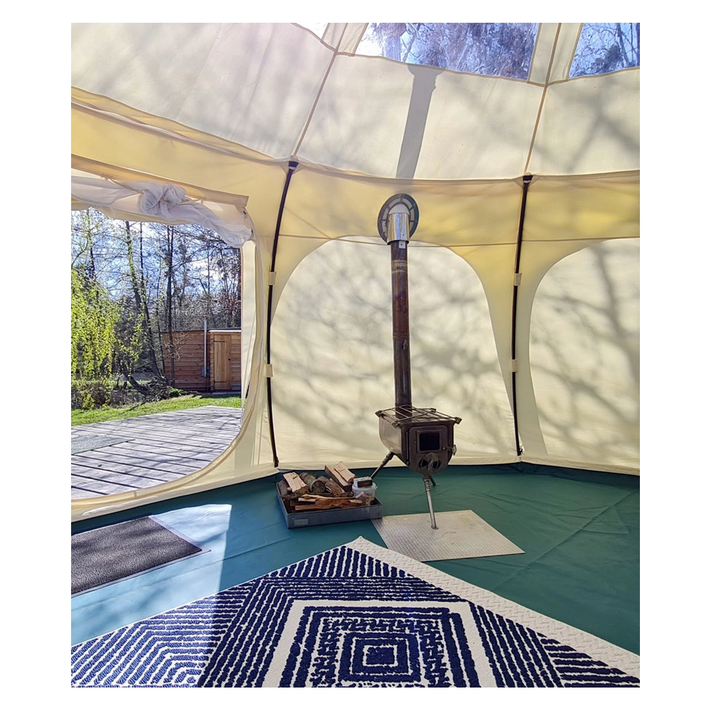 Poêle traveler Frontier Plus pour glamping