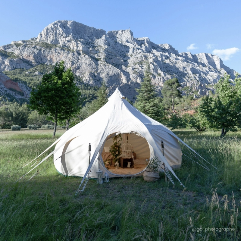 Expérience glamping en Provence